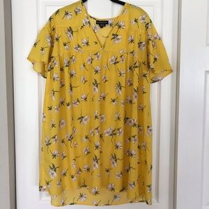 ASOS Yellow Floral Dress